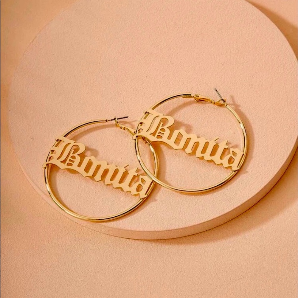 COPY - Bonita hoop earrings